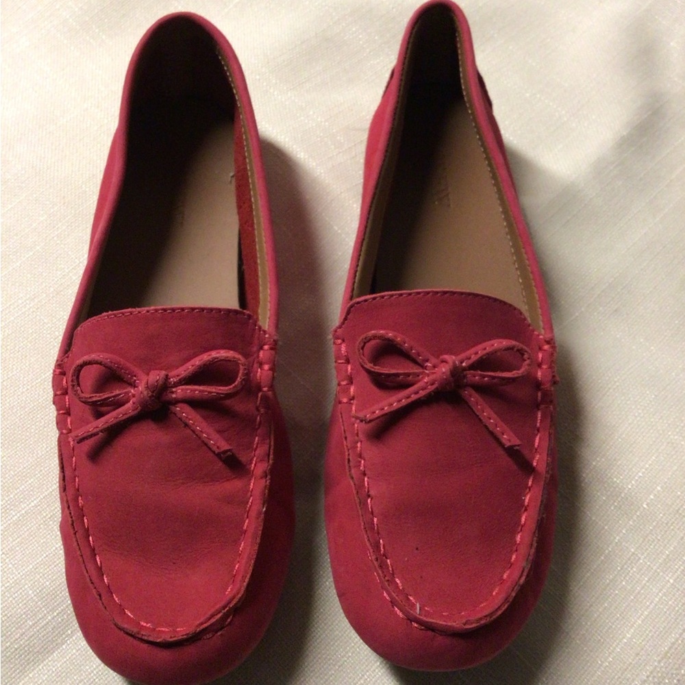 J. Crew Women's Ruby Red Flats